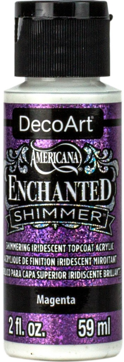 Decoart Americana Enchanted Shimmer Topcoat Paints 59ml
