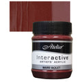 Atelier Interactive Artists' Acrylic Paint 250ml#Colour_MARS VIOLET (S1)