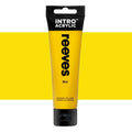 Reeves Intro Acrylic Paint 100ml#Colour_MEDIUM YELLOW