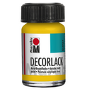 Marabu Decorlack Paint 15ml#Colour_MEDIUM YELLOW