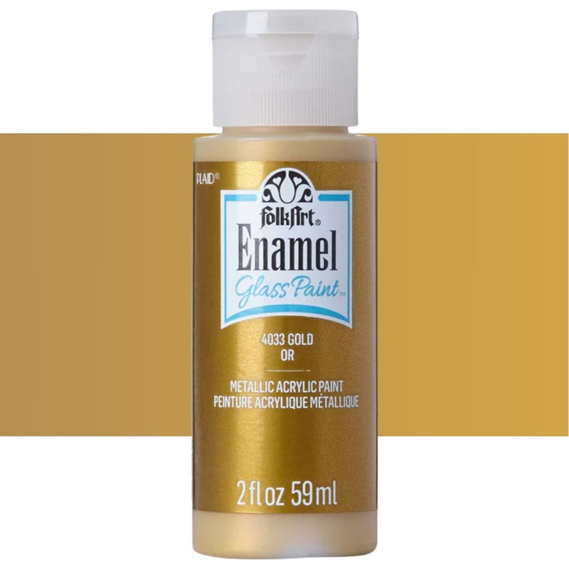FolkArt Glass Acrylic Enamel Paints 59ml