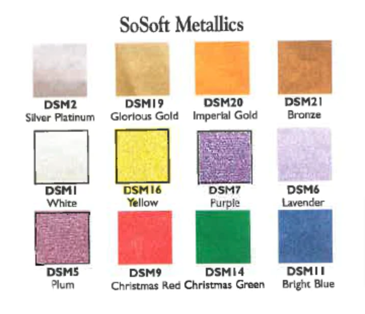 Decoart Sosoft Fabric Paints 30ml