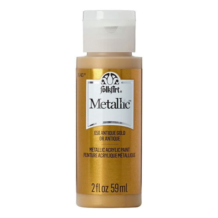 Folk Art Acrylic Metallic Craft Paint 2oz/59ml