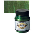 Jacquard Lumiere Acrylic Paints 66.4ml#Colour_METALLIC OLIVE GREEN