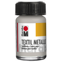 Marabu Textil Fabric Paints 15ml#Colour_METALLIC SILVER