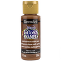 Decoart Americana Gloss Enamel Paints 2oz#Colour_MILK CHOCOLATE