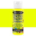 Decoart Patio Acrylic Paints 59ml#Colour_NEON YELLOW