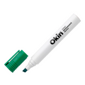 Okin Chisel Tip Whiteboard Markers Pack of 12#Colour_GREEN