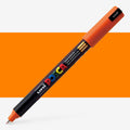 Uni Posca Markers PC-1MR 0.7mm Ultra-fine Pin Tip#Colour_ORANGE