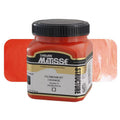 Derivan Matisse Structure Acrylic Paint 250ml#colour_PERMANENT ORANGE (S3)
