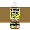Decoart Patio Acrylic Paints 59ml#Colour_PINECONE BROWN