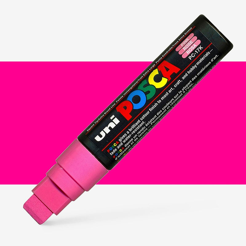 Uni Posca Markers 15.0mm Extra-broad Chisel Tip PC17K