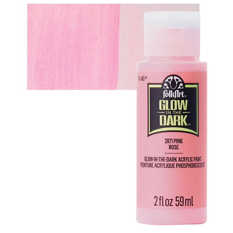 Folk Art Acrylic Glow In The Dark Paint 2oz/59ml
