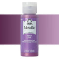 Folk Art Acrylic Metallic Craft Paint 2oz/59ml#Colour_PLUM