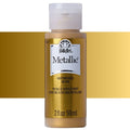 Folk Art Acrylic Metallic Craft Paint 2oz/59ml#Colour_PURE GOLD