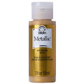 Folk Art Acrylic Metallic Craft Paint 2oz/59ml#Colour_PURE GOLD