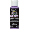 Decoart Americana Glow Paint 2oz#Colour_PURPLE