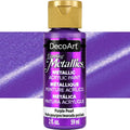 Decoart Dazzling Metallics Paints 2oz 59ml#Colour_PURPLE PEARL