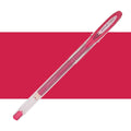 Uni-Ball UM-120 Signo Noble 0.8mm Capped Metallic Gel Pens#Colour_RED