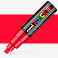 Uni Posca Markers 8.0mm Bold Chisel Tip PC-8K#Colour_RED