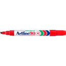 artline 90 permanent marker 5mm chisel nib box of 12