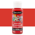 Decoart Crafter's Acrylic Paints 59ml#Colour_RED ORANGE