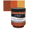 Atelier Interactive Artists' Acrylic Paint 250ml#Colour_RED GOLD (S3)