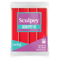 Sculpey III Oven Bake Clays 57g#Colour_RED HOT RED