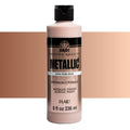 Folk Art Acrylic Metallic Craft Paint 8oz/236ml#Colour_ROSE GOLD