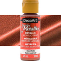 Decoart Dazzling Metallics Paints 2oz 59ml#Colour_ROYAL RUBY