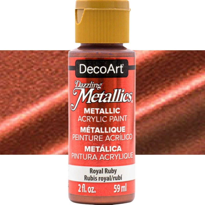 Decoart Dazzling Metallics Paints 2oz 59ml