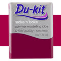 Du Kit Polymer Modelling Clay 50g#Colour_RUBY
