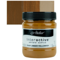 Atelier Interactive Artists' Acrylic Paint 250ml#Colour_RAW UMBER YELLOWISH (S1)