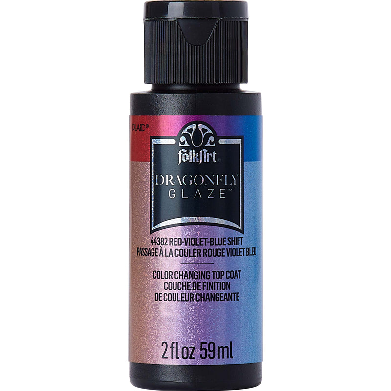 Folk Art Dragonfly Glaze Acrylic Craft Paint 2oz/59ml