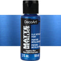 Decoart Matte Metallic Paints 59ml#Colour_SAPPHIRE BLUE