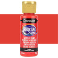 Decoart Americana Acrylic Paints Q-Z#Colour_SCARLET