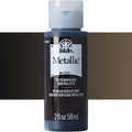 Folk Art Acrylic Metallic Craft Paint 2oz/59ml#Colour_SEQUIN BLACK
