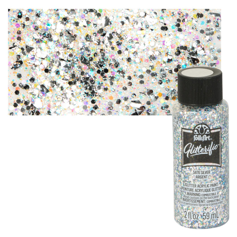 Folk Art Glitterific Acrylic Paints 2oz/59ml
