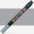Uni Posca Markers PCF-350 0.1-10.0mm Brush Tips#Colour_SILVER