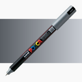 Uni Posca Markers PC-1MR 0.7mm Ultra-fine Pin Tip#Colour_SILVER