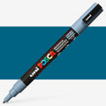 Uni Posca Markers PC-3M Fine 0.9-1.3mm Bullet Tip#Colour_SLATE GREY