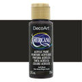 Decoart Americana Acrylic Paints Q-Z#Colour_SOFT BLACK
