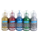 Derivan Kindy Glitz Glitter Glue Assorted Sets of 5x36mlColour_STANDARD