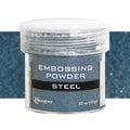 Ranger Embossing Powders 29ml#Colour_STEEL METALLIC