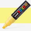 Uni Posca Markers 8.0mm Bold Chisel Tip PC-8K#Colour_STRAW YELLOW