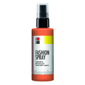 Marabu Fashion Spray Water Based Fabric Craft Paint 100ml#colour_TANGERINE
