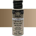 Folk Art Acrylic Metallic Craft Paint 2oz/59ml#Colour_TAUPE