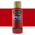 Decoart Americana Acrylic Paints Q-Z#Colour_TRUE RED
