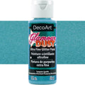 Decoart Glamour Dust Glitter Craft Paint 2oz 59ml#Colour_TURQUOISE SPARKLE