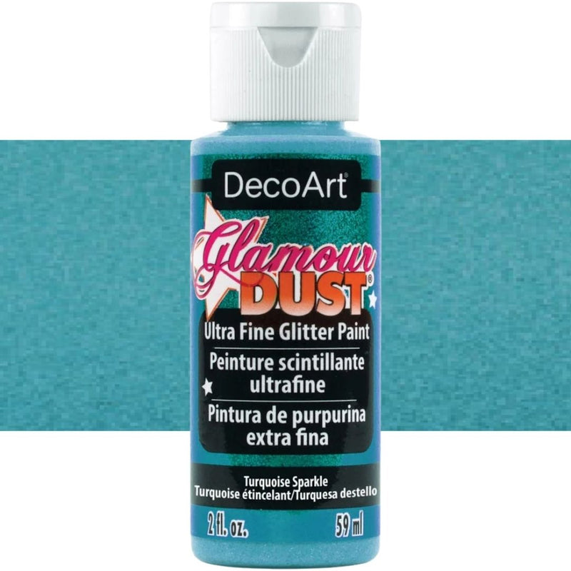 Decoart Glamour Dust Glitter Craft Paint 2oz 59ml